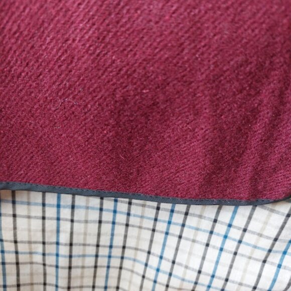 LONDON FOG VINTAGE WOOL Lined Gray Belted Trench Coat Men Size 42 R - Picture 9 of 14